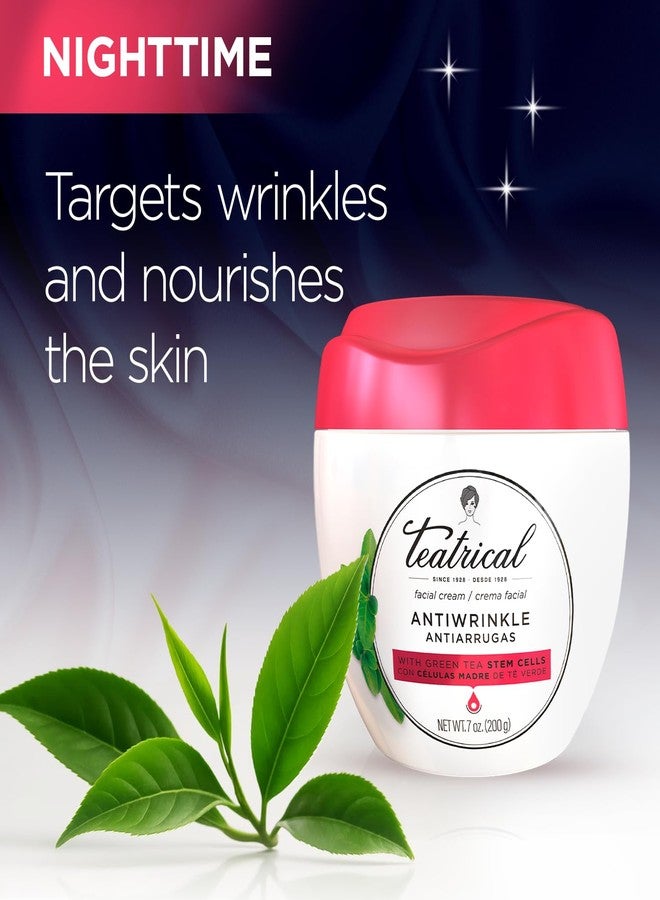 TEATRICAL Day & Night Skincare Set, Face Moisturizer for Day with Avocado & Anti-Wrinkle Cream for Night with Green Tea, Stem Cell Face Cream for Women, Anti-Aging Moisturizer, 7 oz Each - Image 5